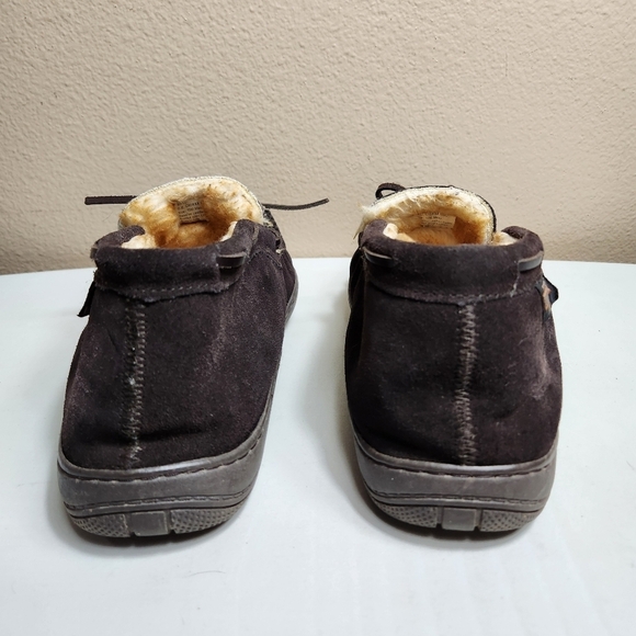 Guide Gear Mens Brown Wool Fur Lined Chukka Mocs-Size 10M - Picture 9 of 13